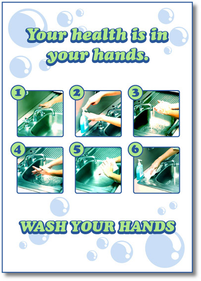 Handwashing poster